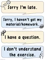 Vorschau - Poster - English Classroom Phrases Poster - Deckblatt