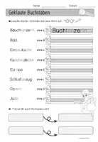 Vorschau - Arbeitsblätter - Wortspiele zum Bilderbuch "Haltet den Dieb!" | Rund ums ABC - Seite 2