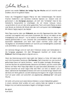 Vorschau - Arbeitsblätter - Der Sabbat Infotext + Arbeitsblatt - Deckblatt