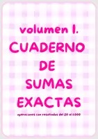 Vista previa - Refuerzo / NEE / Materiales de apoyo - Volumen I. Cuaderno de sumas exactas - Portada