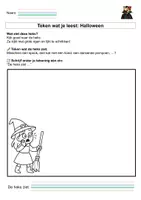 Voorbeeld - Begrijpend lezen: Doe-lezer Halloween - Pagina 2