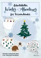 Vorschau - Arbeitsblätter - Winterabenteuer | Vorschulübungen & Arbeitsblätter für Kindergarten - Seite 1