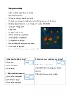 Voorbeeld - Technisch en begrijpend lezen: Superlezer - Halloween - Pagina 1