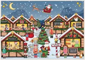Vorschau - Arbeitsblätter - Wimmelbild Weihnachtsmarkt 🎄 | Deutsch & DAZ Grundschule | Wortschatz, Sprechen & Schreiben Weihnachten Advent - Seite 1