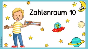 Vorschau - Fördermaterial/Inklusion - Zahlenraum 10 Klasse 1 | Digitale Tafelbilder Mathematik | Tägliche Übung - Seite 1