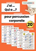 Aperçu - Jeux - Musique J'ai - Qui a Jeu pour percussion corporelle pour 20 enfants - Page de couverture