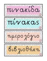 Προεπισκόπηση - Flashcards - Ετικέτες αντικειμένων τάξης_χωρίς εικόνες-2 - Σελίδα 2