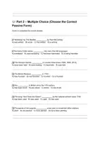 Προεπισκόπηση - Φύλλα εργασίας - 🇬🇧 The Great England Quiz-The Passive Voice Challenge (B2 Level) - Σελίδα 2