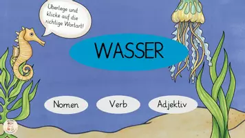 Vorschau - Test - Wir üben Wortarten Klasse 2_3_4 Unterwasser Interaktive PDF - Seite 3
