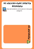 Voorbeeld - Thema 'Het bos' - Pagina 1