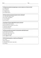 anteprima - Quiz - Quiz: Conoscere il significato dei sette sacramenti e spiegare come ciascuno rappresenta un momento importante della vita cristiana - Pagina 3