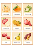 Vista previa - Tarjetas / Manipulativos - Flashcards OTOÑO letra MINÚSCULA - página 1