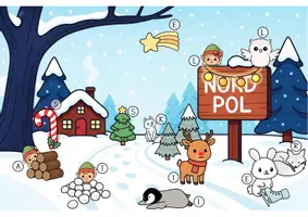 Vorschau - Arbeitsblätter - Lesespur Am Nordpol | Winter Weihnachten Klasse 1, 2, und 3 - inklusive Interactive - Seite 3