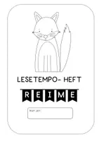 Vorschau - Arbeitsblätter - Lesetraining. Lesetempo steigern. Blitzlesen. Reime - Seite 3