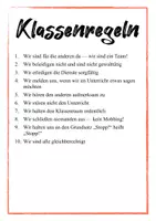 Vorschau - Anderer Materialtyp - Klassenregeln: Das WIR betonen - Seite 1