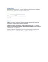 Vorschau - Arbeitsblätter - Materialpaket: Klausuren Evolution - Seite 1
