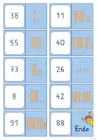 Vorschau - Spiele - Domino Zahldarstellung mit Dienes-Material - Zahlen bis 100 - Seite 2