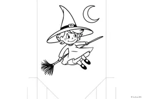 Vorschau - Mal- und Bastelvorlagen - Lichttüten Halloween Windlichter - Seite 3