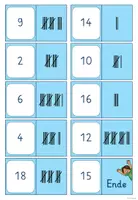 Vorschau - Spiele - Domino Zahldarstellung als Strichliste - Seite 2