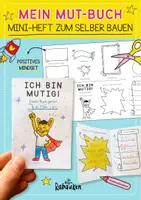 Vorschau - Arbeitsblätter - Mut-Buch 💪🌱 Kreatives Mini Zine für Selbstvertrauen & innere Stärke - Deckblatt