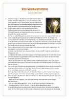 Vorschau - Text - "Vier Weihnachtssterne" (Kurzgeschichte) Weihnachtstext, Weihnachten, Jg. 9-10 - Seite 1