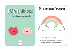 Vista previa - Tarjetas / Manipulativos - Tarjetas de Actividades Mindfulness - página 1