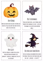 Vorschau - Bildkarten - Halloween-Bewegung - Morgenkreiskarten für den Kindergarten - Seite 2