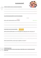 Vorschau - Arbeitsblätter - Die Gemeinschaft und Regeln (Paket 4 Arbeitsblätter!) - Deckblatt