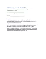 Vorschau - Arbeitsblätter - Kleines Materialpaket: Klausuren zu Homologie/Analogie - Seite 1