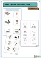 Aperçu - Affichage - Common Classroom Instructions - Page de couverture