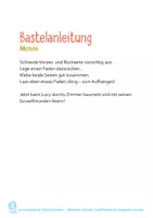 Vorschau - Mal- und Bastelvorlagen - Bastelbogen: Mobile "Eule Elisa" - Seite 2
