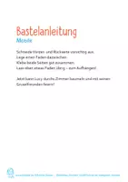 Vorschau - Mal- und Bastelvorlagen - Bastelbogen: Mobile "Hexe Lucy" - Seite 2