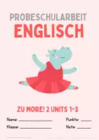 Vorschau - Arbeitsblätter - 1.Englisch-Probeschularbeit - 2.Klasse Mittelschule - Seite 2
