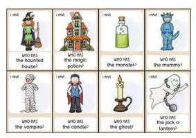 Vorschau - Spiele - Lesespiel Halloween (I have, who has) - Seite 3