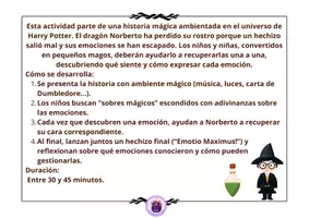 Vista previa - Tarjetas / Manipulativos - LA EMOCIONES DE NORBERTO - página 1