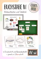 Vorschau - Spiele - Buchstabe W w - Materialpaket für die 1. Klasse - Seite 1