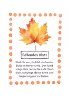 Vorschau - Stationenlernen - Materialpaket Bewegungskarten "Herbst" und "Winter" - Seite 2