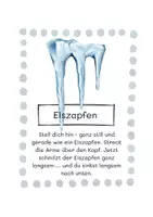 Vorschau - Stationenlernen - Bewegungskarten für den Morgenkreis "Winter" - Seite 2
