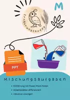 Vorschau - Arbeitsblätter - Gleichungen: Mischungsaufgaben - Deckblatt