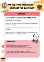 Vorschau - Stundenentwürfe - Wie das Deutsche Kaiserreich regiert wurde (Gruppenpuzzle) - Seite 3
