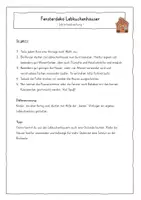 Vorschau - Mal- und Bastelvorlagen - Fenster-Deko Lebkuchenhäuser / Basteln Weihnachten - Seite 2