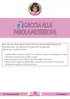 anteprima - Flashcard - 🎣 Caccia alla parola Misteriosa - Pagina 1