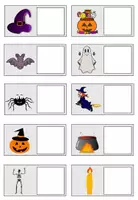 Vorschau - Arbeitsblätter - Klettmappen (TEACCH-Mappen) zum Thema Halloween - Seite 3