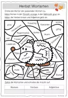 Vorschau - Stundenentwürfe - Komplettpaket WORTARTEN Deutsch / Nomen, Verben, Adjektive - Seite 2