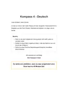 Vorschau - Unterrichtsreihen - Kompass 4 - Deutsch Übungen_ Fußballverein_221025 - Deckblatt