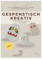 Vorschau - Mal- und Bastelvorlagen - Leim - Gespenst - Halloween - Deckblatt