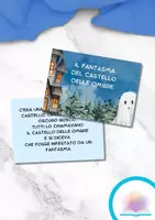 Vista previa - Tarjetas / Manipulativos - Storia di Halloween in italiano - Portada