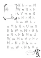 Vorschau - Arbeitsblätter - visuelle Differenzierung Hh - Deckblatt