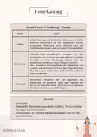 Vorschau - Stundenentwürfe - Streit & Versöhnung - Komplette Stunde + tabel. Verlauf, 5/6 - Seite 1