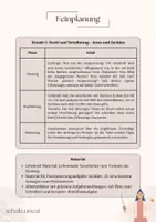 Vorschau - Stundenentwürfe - Jesus & Zachäus - Komplette Stunde + tabel. Verlauf, 5/6 - Seite 1